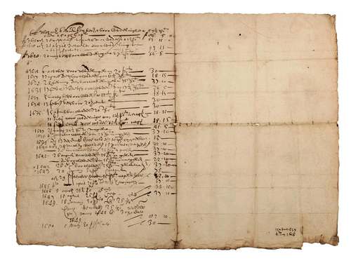 VOC Aandeel Enkhuizen dividenduitkeringen tot 1650